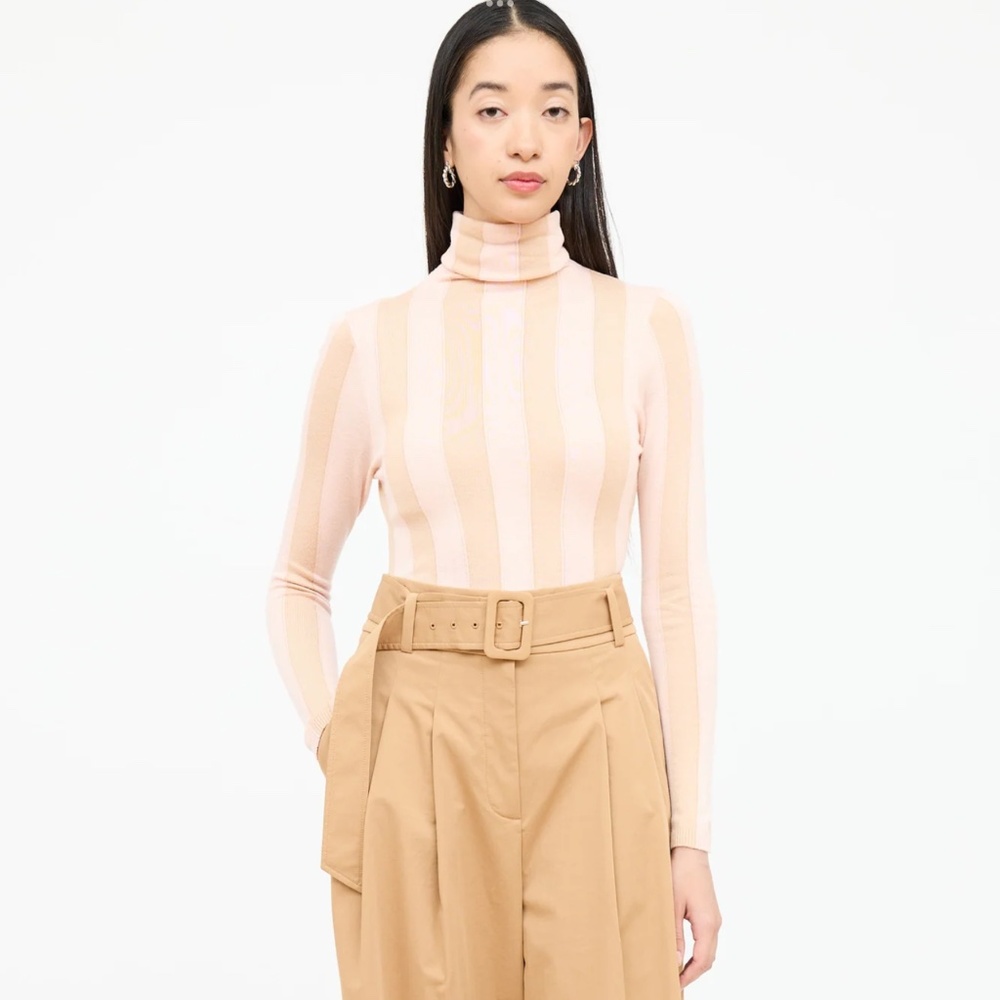 Zimmermann striped turtleneck top